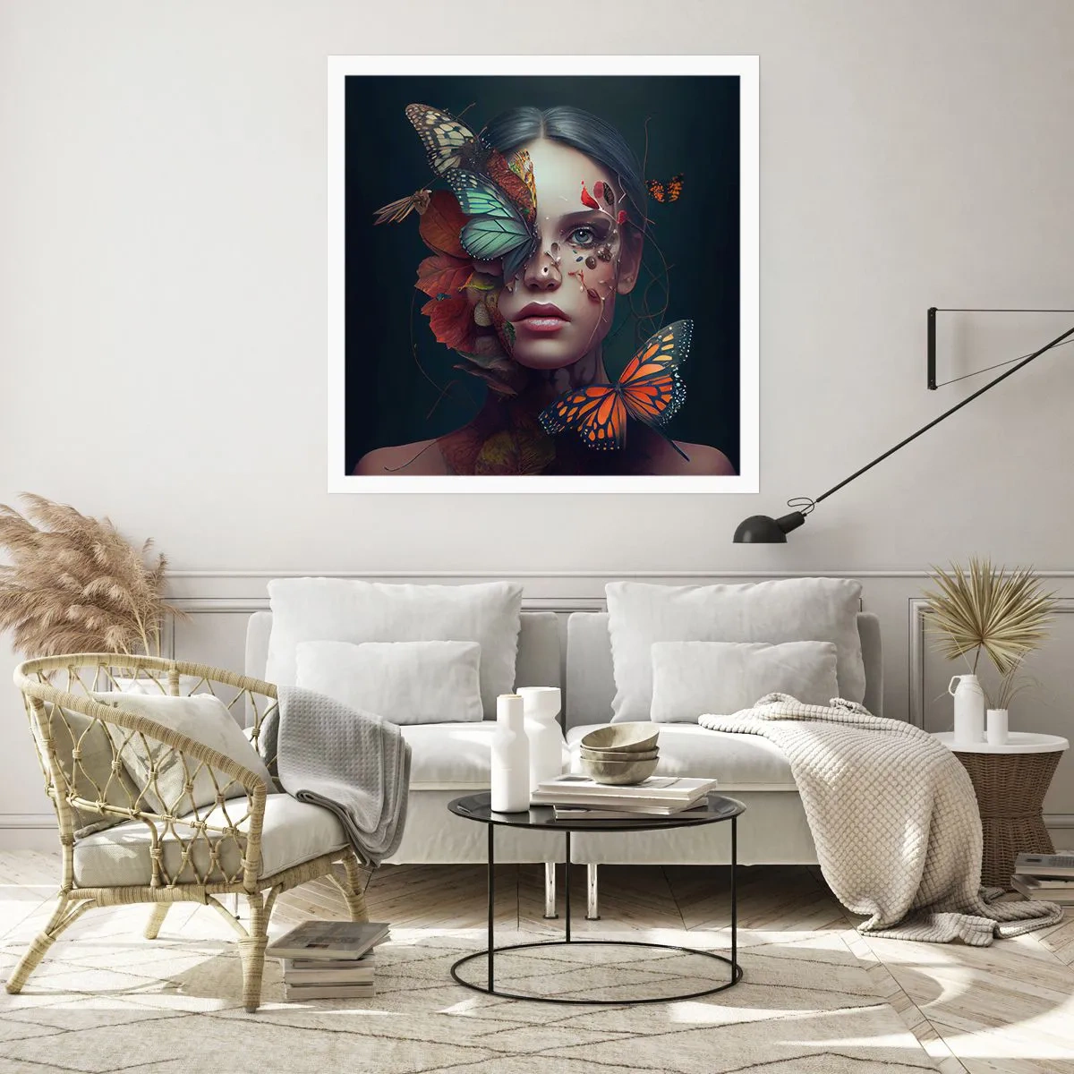 Plakat - Cudowna metamorfoza - 30x30 cm