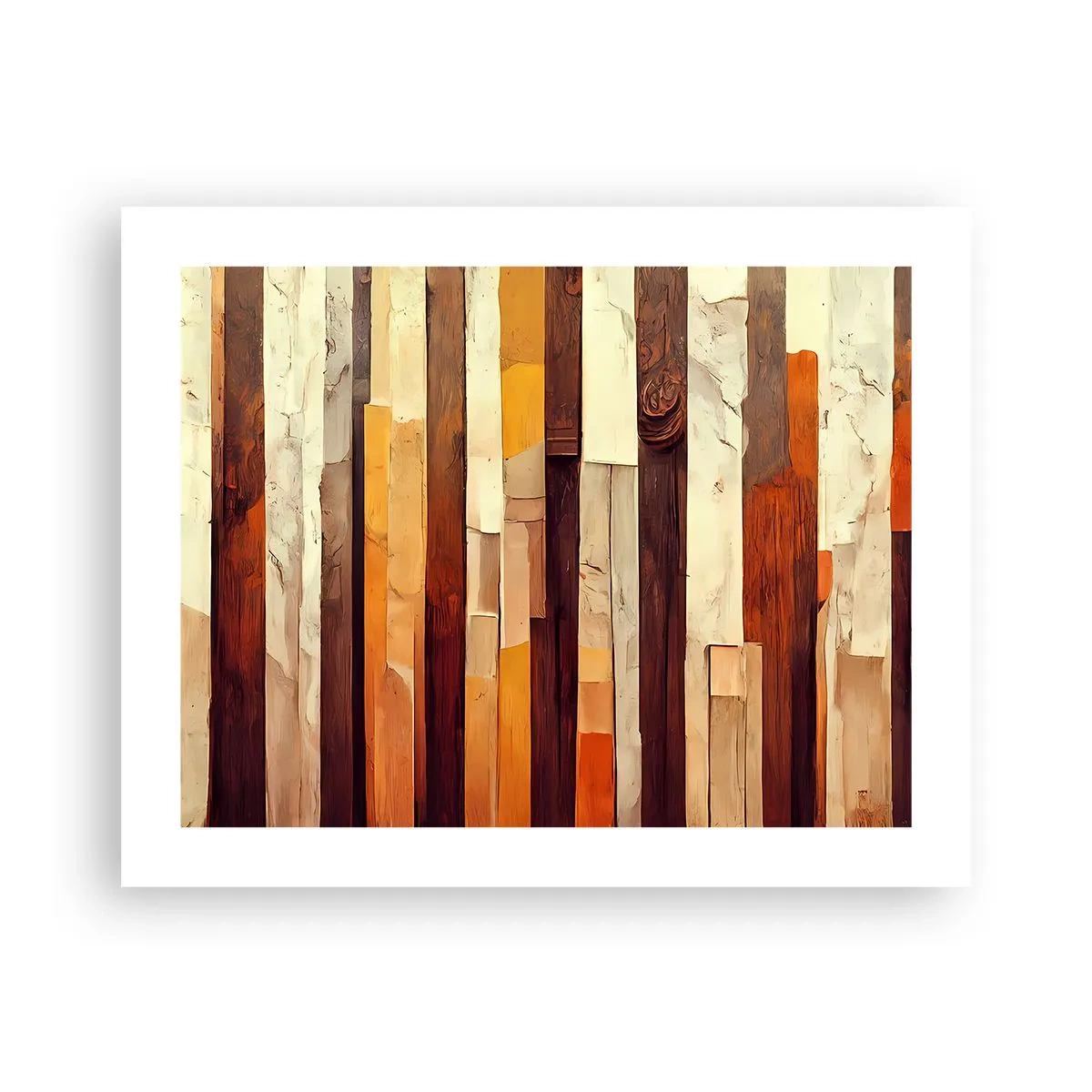 Plakat - Hymn leśnych drzew - 50x40 cm