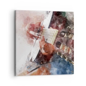 Obraz na płótnie - I co o tym myślisz? - 70x70 cm