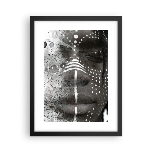 Plakat w czarnej ramie - Odkryj pierwotnego ducha - 30x40 cm