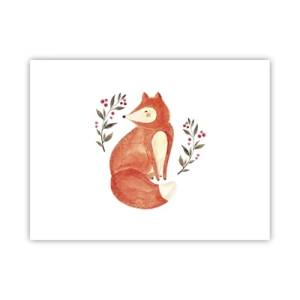 Plakat - Mały rudzielec - 40x30 cm