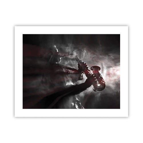 Plakat - W oparach jazzu - 50x40 cm