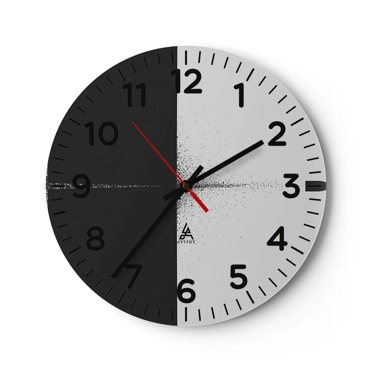 Zegar ścienny - Prosto do celu - 30x30 cm