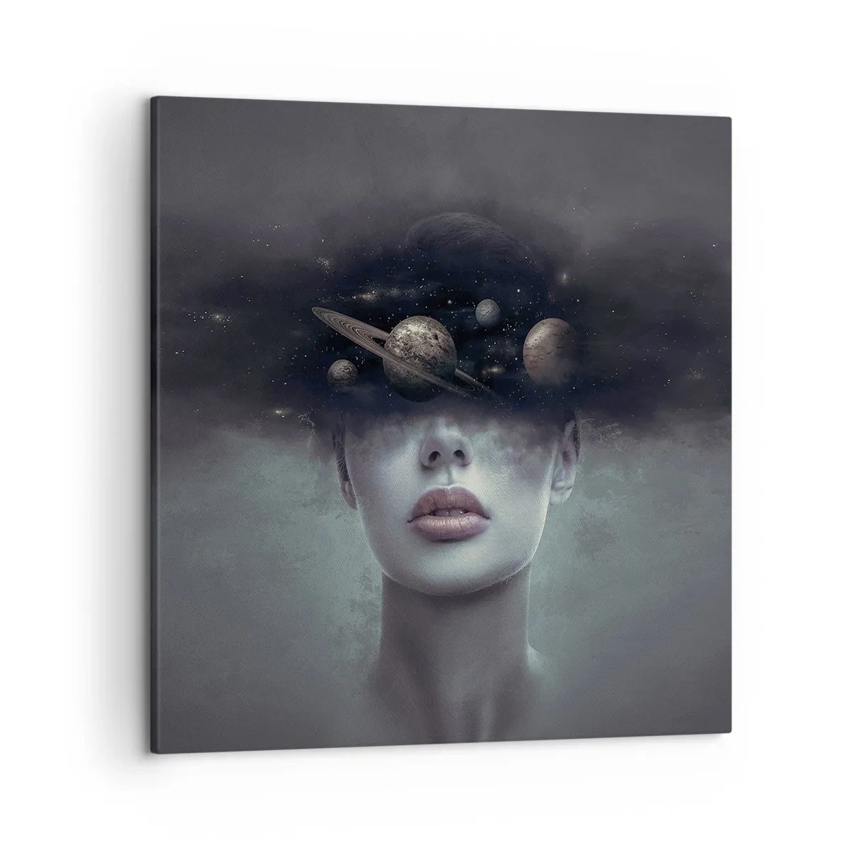 Obraz na płótnie - A planety szaleją… - 50x50 cm