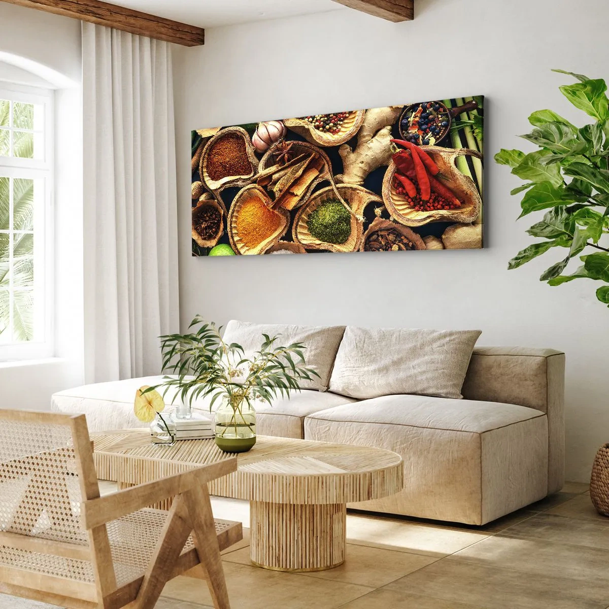 Obraz na płótnie - Bierz, co chcesz - 100x40 cm