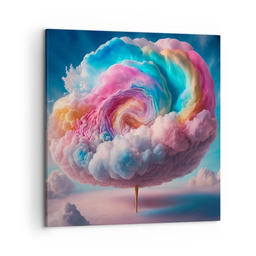 Obraz na płótnie - Sen o wesołym miasteczku - 50x50 cm