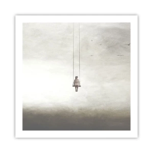 Plakat - Dziecko w nas - 60x60 cm