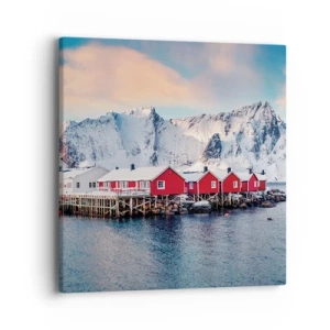Obraz na płótnie - Północne ustronie - 40x40 cm