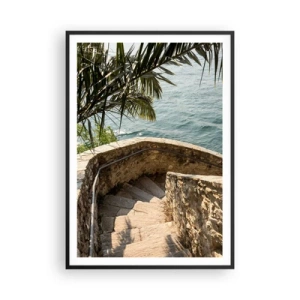 Plakat w czarnej ramie - Pod słońcem Italii - 70x100 cm