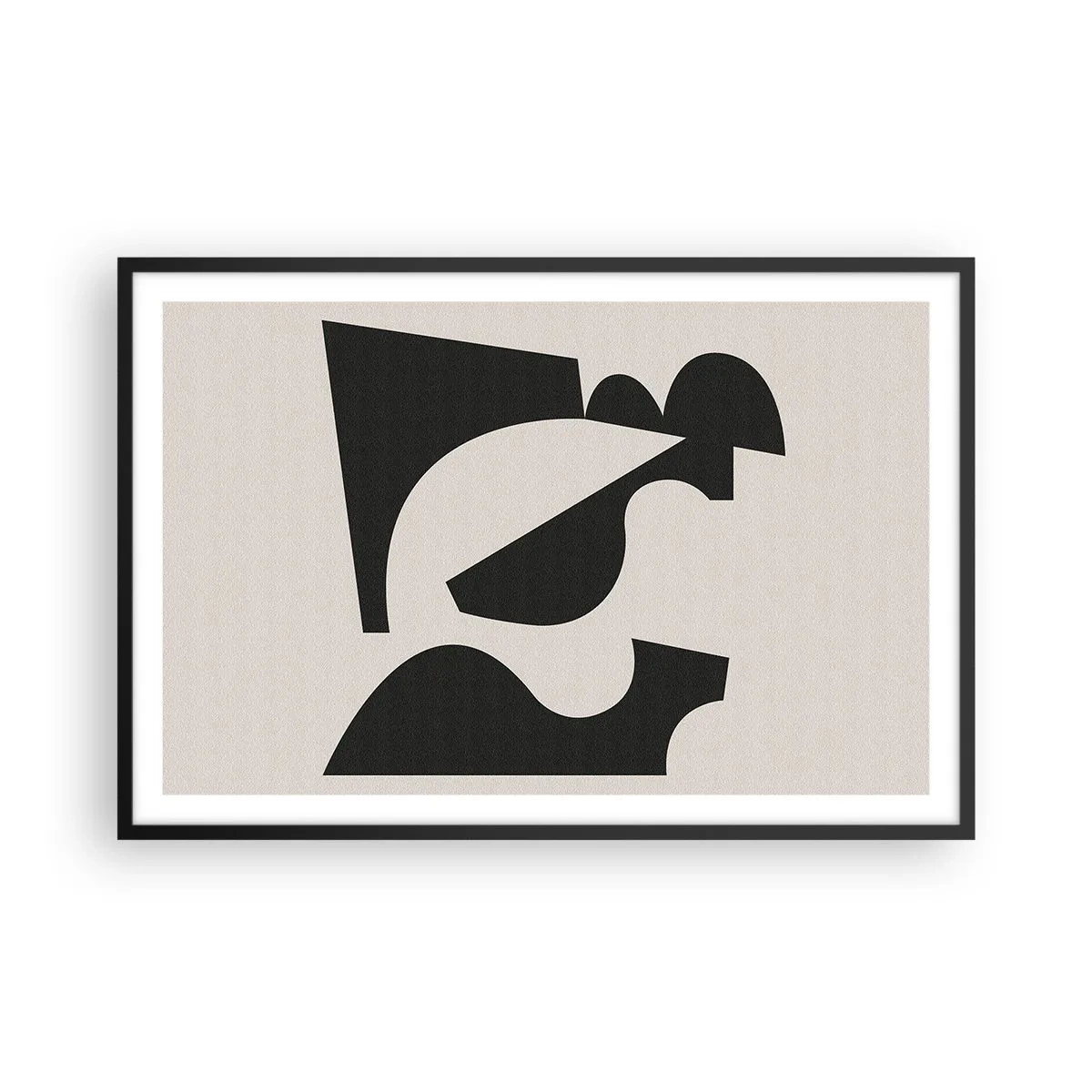 Plakat w czarnej ramie - Do samodzielnego składania - 91x61 cm