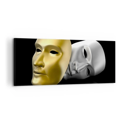 Obraz na płótnie - Życie to jest teatr - 100x40 cm