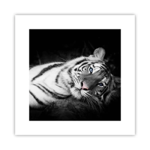 Plakat - Dzikość i spokój - 30x30 cm