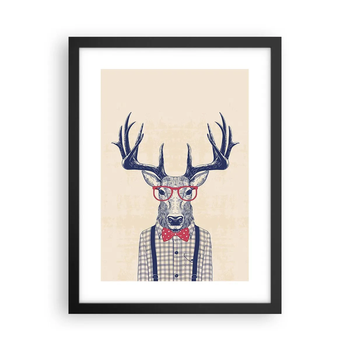 Plakat w czarnej ramie - Zabawna ekstrawagancja - 30x40 cm