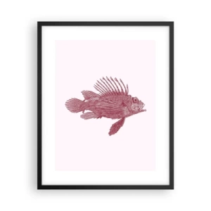 Plakat w czarnej ramie - Mieszkanka egzotycznych wód - 40x50 cm