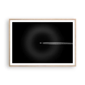 Plakat w ramie jasny dąb - W inny wymiar - 100x70 cm