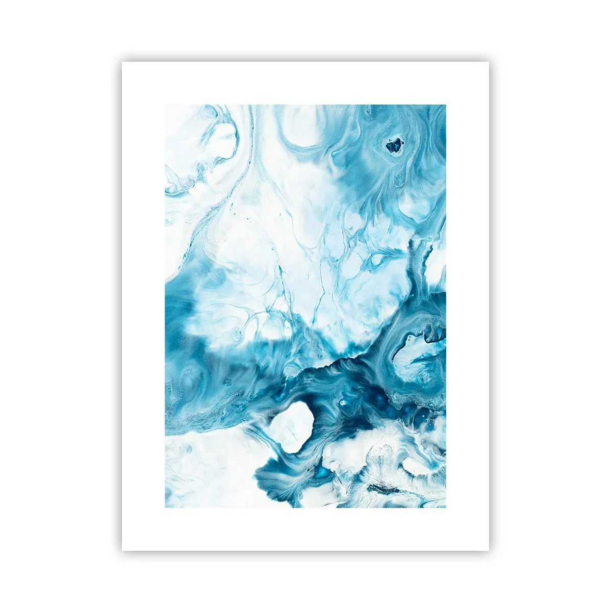 Plakat - Koncert błękitu - 30x40 cm