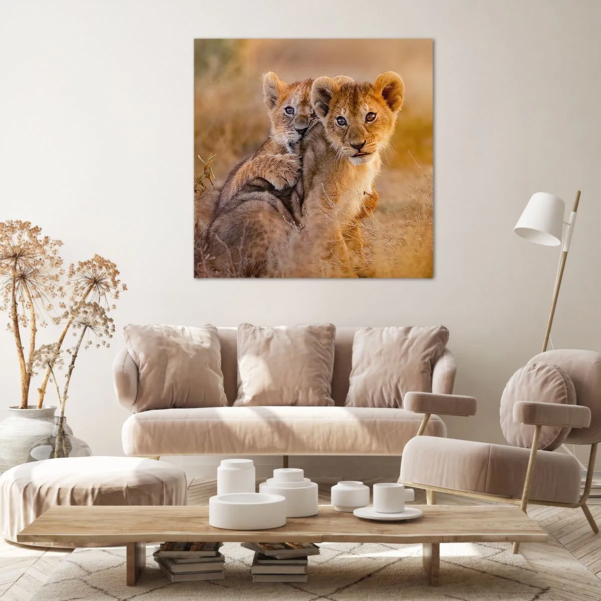 Obraz na płótnie - Nie przeszkadzać! Bawimy się - 40x40 cm