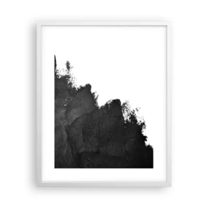 Plakat w białej ramie - Żywioły: ziemia - 40x50 cm