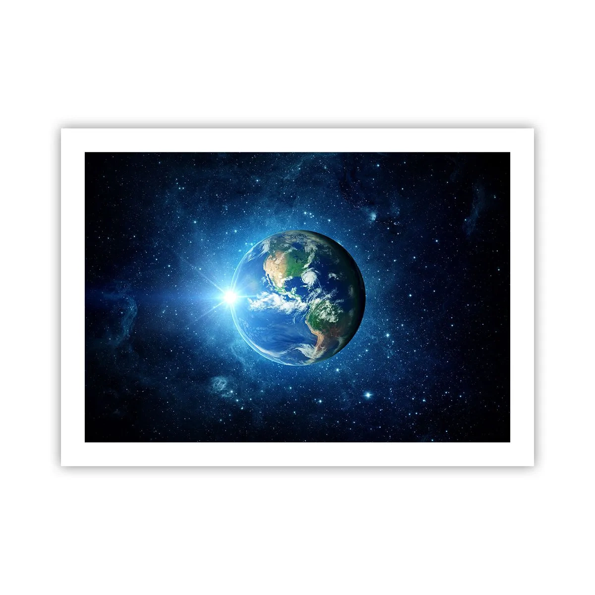 Plakat - Jesteśmy w niebie - 70x50 cm
