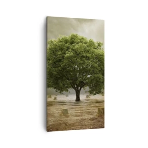 Obraz na płótnie - Cała nadzieja - 45x80 cm