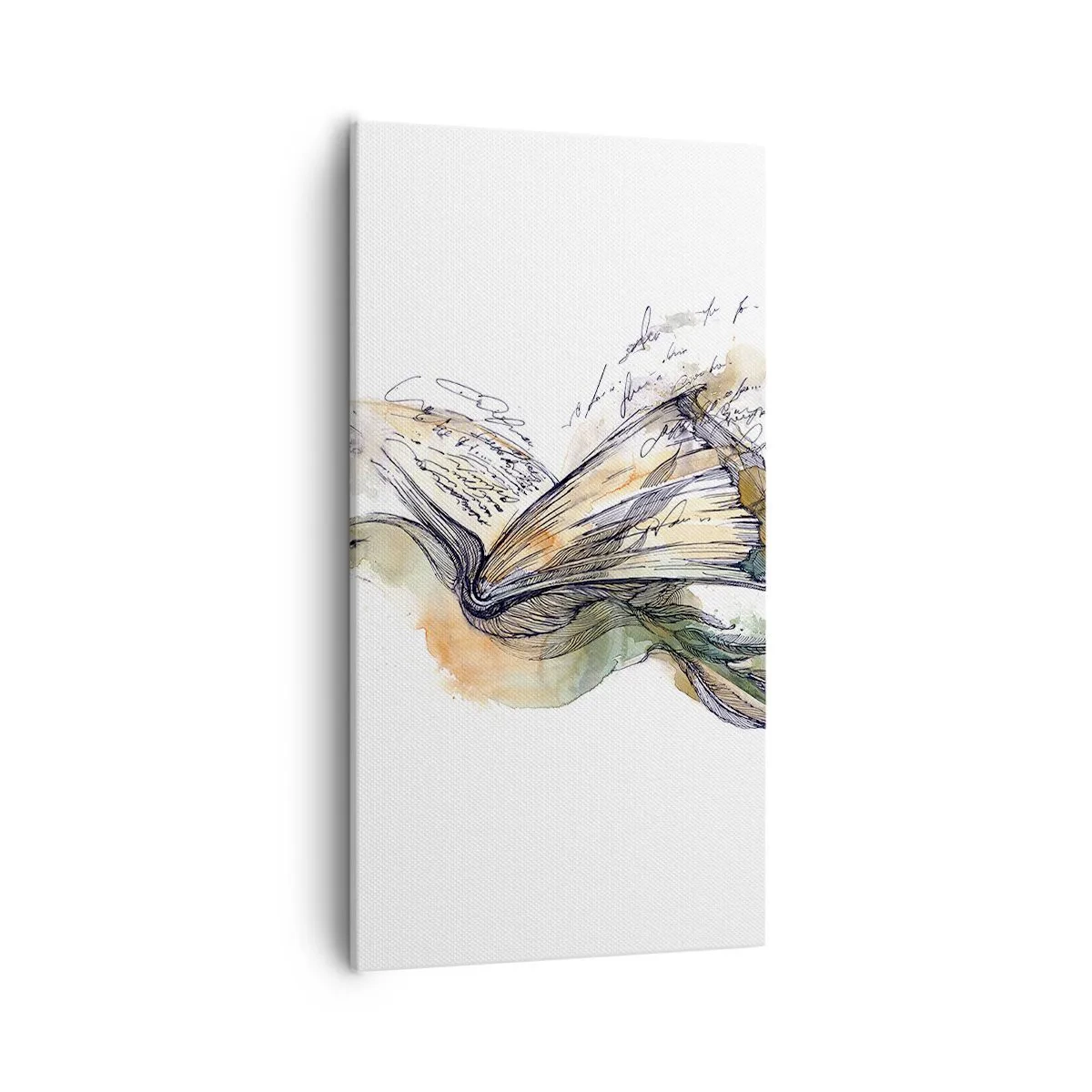 Obraz na płótnie - Na skrzydłach poezji - 55x100 cm