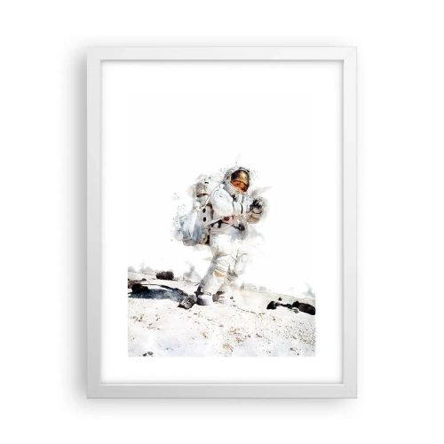 Plakat w białej ramie - Wysłannik Ziemi - 30x40 cm