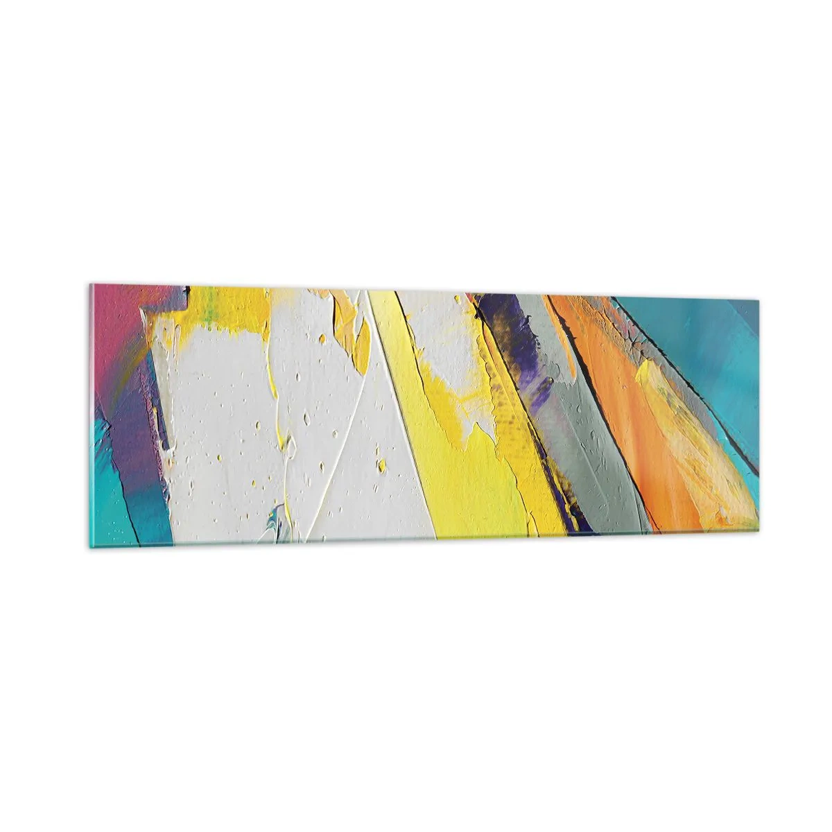 Obraz na szkle - Anatomia światła - 90x30 cm