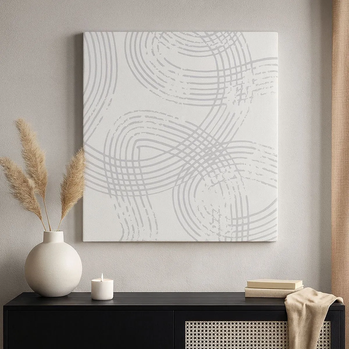 Obraz na płótnie - Nie ma prostej drogi - 30x30 cm