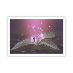 Plakat - Zaproszenie do innego świata - przeczytaj! - 91x61 cm