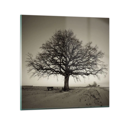 Obraz na szkle - Stąd do wieczności - 30x30 cm