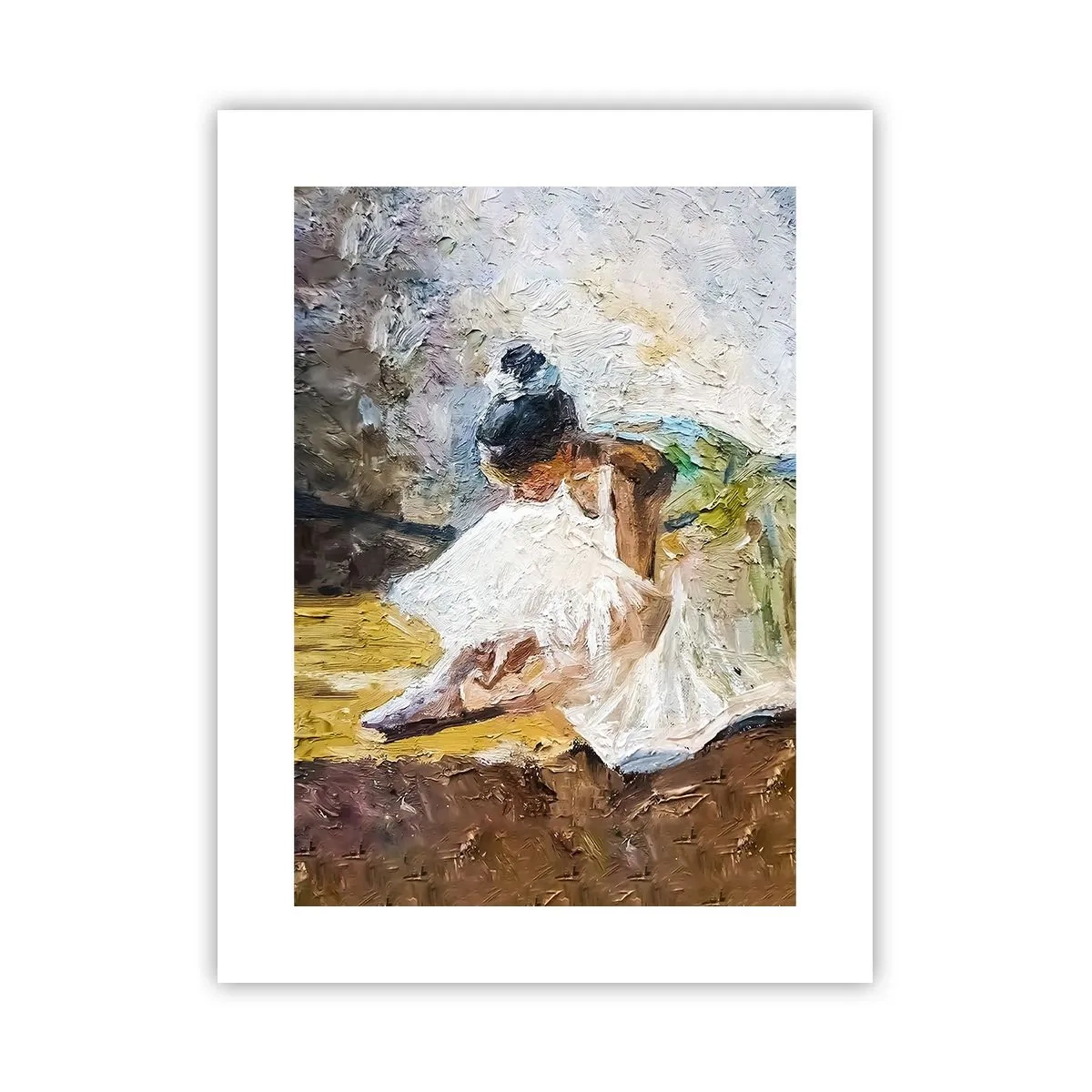Plakat - Z obrazu Degasa - 30x40 cm