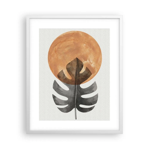 Plakat w białej ramie - Zawsze słońce - 40x50 cm