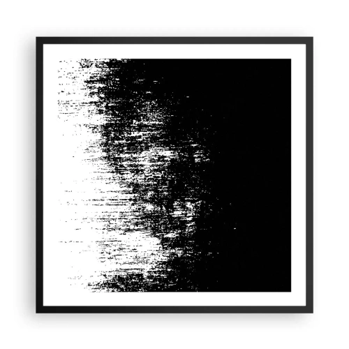 Plakat w czarnej ramie - I zwycięzcą jest… - 60x60 cm