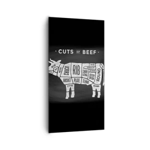 Obraz na płótnie - Elementarz masarza - 65x120 cm