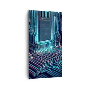 Obraz na płótnie - Tak sobie myślę… - 65x120 cm