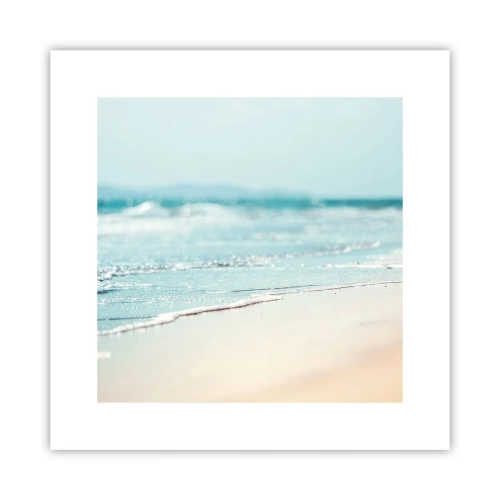 Plakat - Ciepło i szum - 30x30 cm