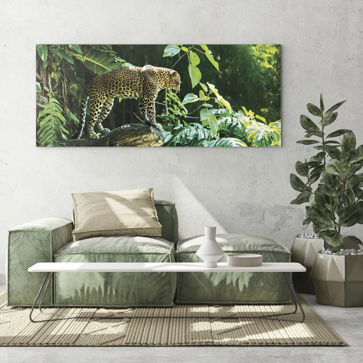 Obraz na szkle - Na łowy? - 100x40 cm