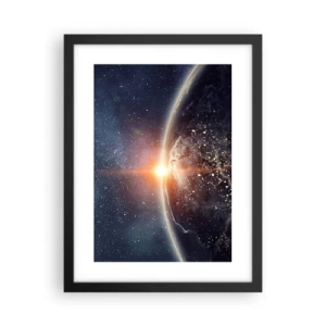 Plakat w czarnej ramie - W nowej perspektywie - 30x40 cm