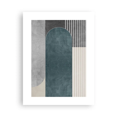 Plakat - Kompozycja na poziomie - 30x40 cm