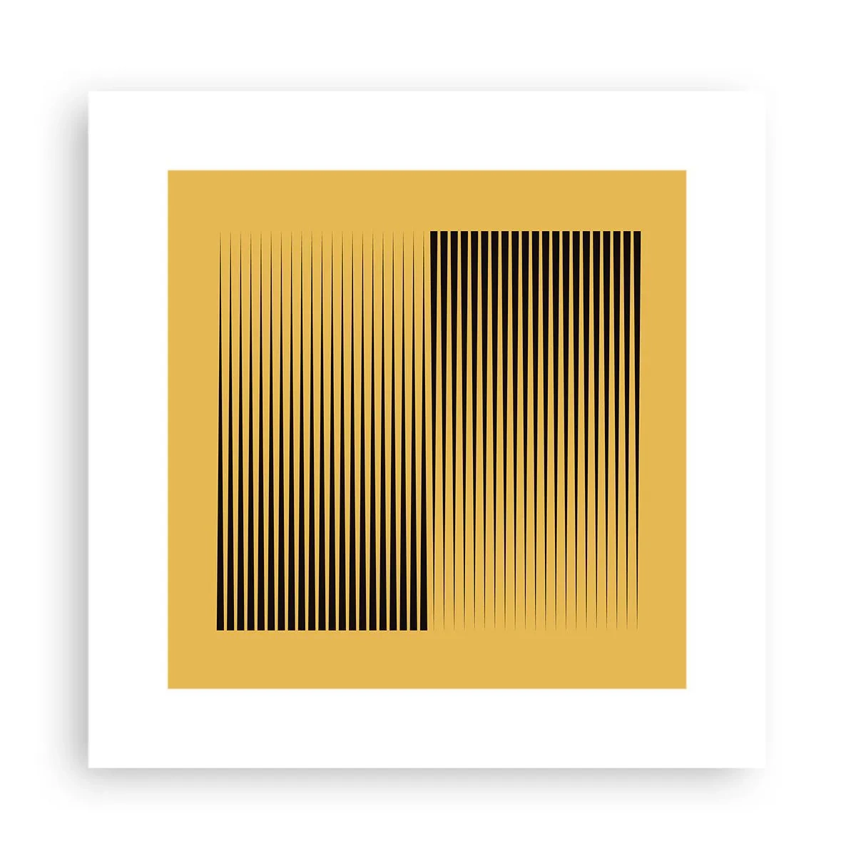 Plakat - Kwadratura przeciwieństw - 30x30 cm
