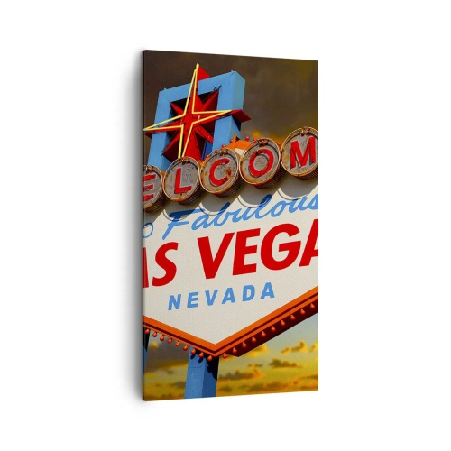 Obraz na płótnie - Po uśmiech losu - 45x80 cm