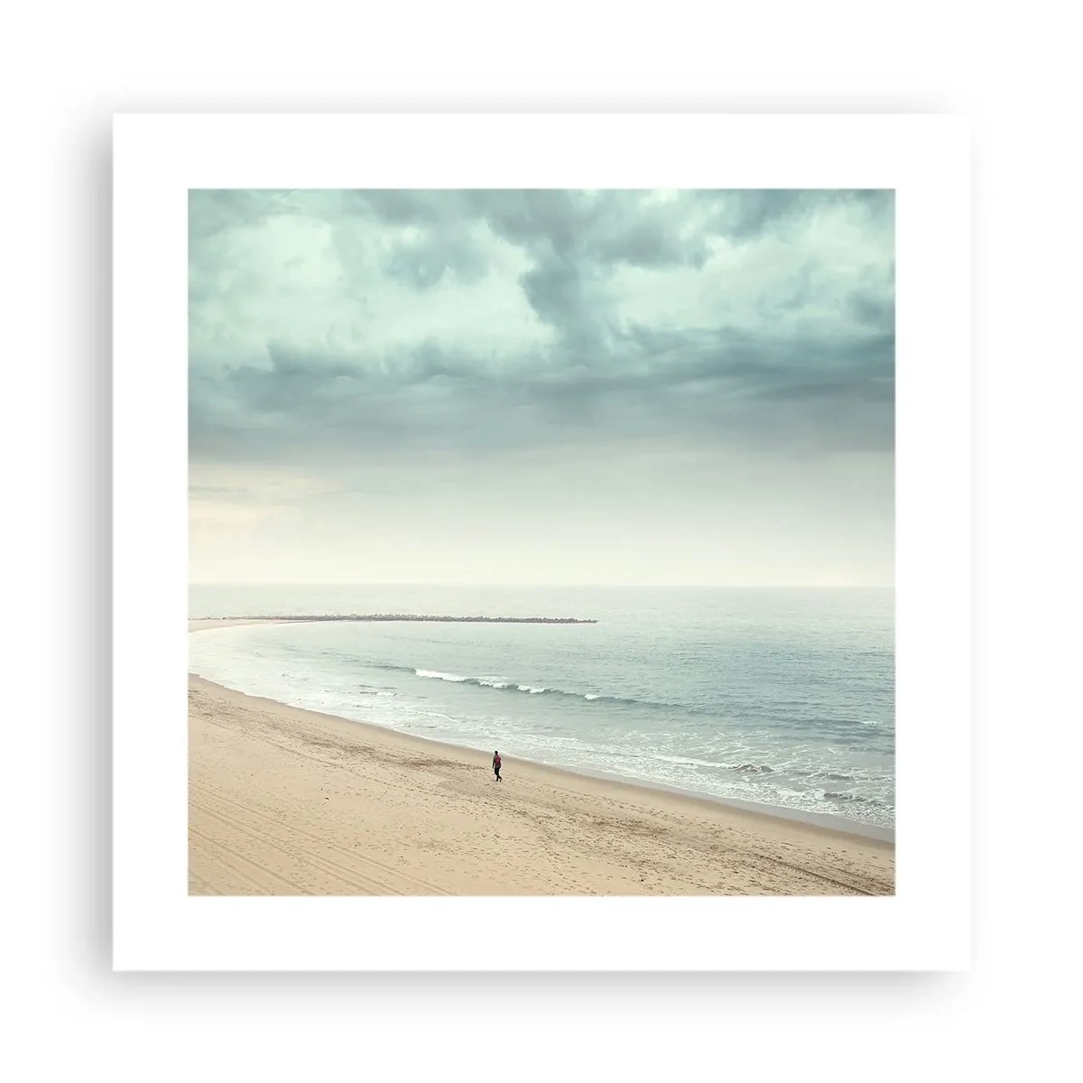 Plakat - w poszukiwaniu spokoju - 40x40 cm