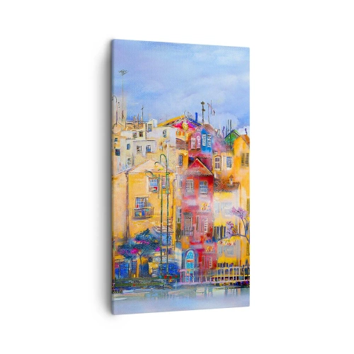 Obraz na płótnie - Jesteśmy razem - 45x80 cm