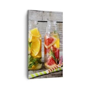 Obraz na płótnie - Zdrowe z natury - 45x80 cm