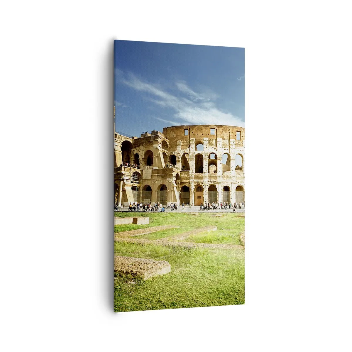 Obraz na płótnie - Jeszcze słychać szczęk broni - 65x120 cm