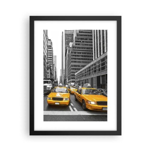 Plakat w czarnej ramie - To my ubarwiamy miasto - 30x40 cm