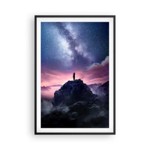 Plakat w czarnej ramie - I poczuł życie - 61x91 cm