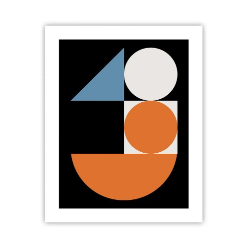 Plakat - Układ figurowy - 40x50 cm