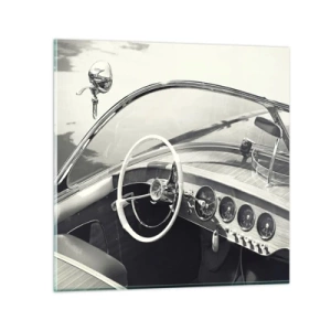 Obraz na szkle - Pogoda dla bogaczy - 60x60 cm