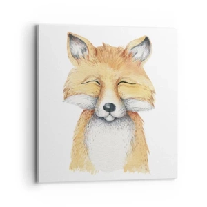 Obraz na płótnie - Lisie humory - 70x70 cm